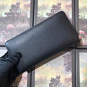 Gucci Leather zip around wallet Black - 2