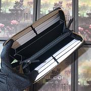 Gucci Leather zip around wallet Black - 3