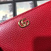 Gucci Leather zip around wallet Red - 2
