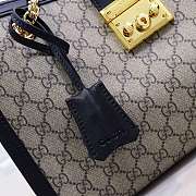 Gucci Padlock medium GG tote bag Black 479197 - 5