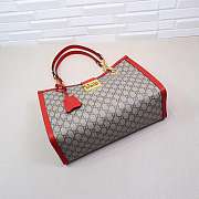 Gucci Padlock medium GG tote bag Red 479197 - 2