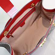 Gucci Padlock medium GG tote bag Red 479197 - 3