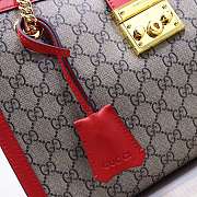 Gucci Padlock medium GG tote bag Red 479197 - 6