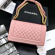 Chanel Leboy bag Caviar 25cm Pink - 5