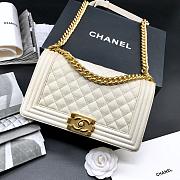 Chanel Leboy bag Caviar 25cm White - 1