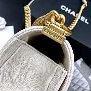 Chanel Leboy bag Caviar 25cm White - 2