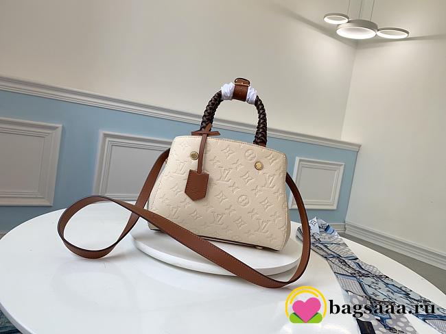 LV M53940 Montaigne BB Monogram Empreinte Leather 29cm - 1