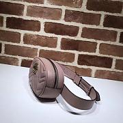GG Marmont matelassé leather belt Pink bag 476434 - 3