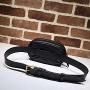 GG Marmont matelassé leather belt Black bag 476434 - 2