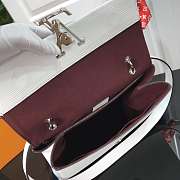 LV GRENELLE handbag Epi Leather White M53690 - 5