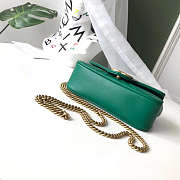 Gucci Super Mini GG Marmont Bag 17CM Green - 2