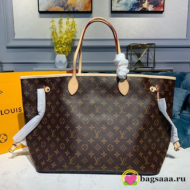 LV Neverfull Monogram GM M40990 - 1