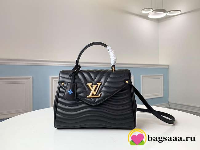 LV M53932 New Wave Bag Top Handle Black - 1