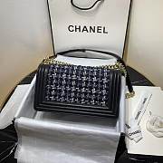 Chanel boy chain bag 25CM - 4