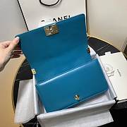Chanel Boy Bag 25cm Blue - 2