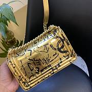 Chanel 2019 autumn graffiti bag 20cm - 3
