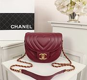 Chanel Lambskin Mini Bag Red - 1