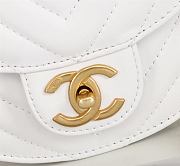 Chanel Lambskin Mini Bag White - 4