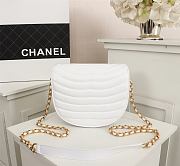 Chanel Lambskin Mini Bag White - 3