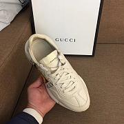 Gucci Distressed leather horny retro running shoes 001 - 5