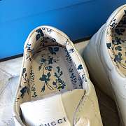 Gucci Distressed leather horny retro running shoes 003 - 5