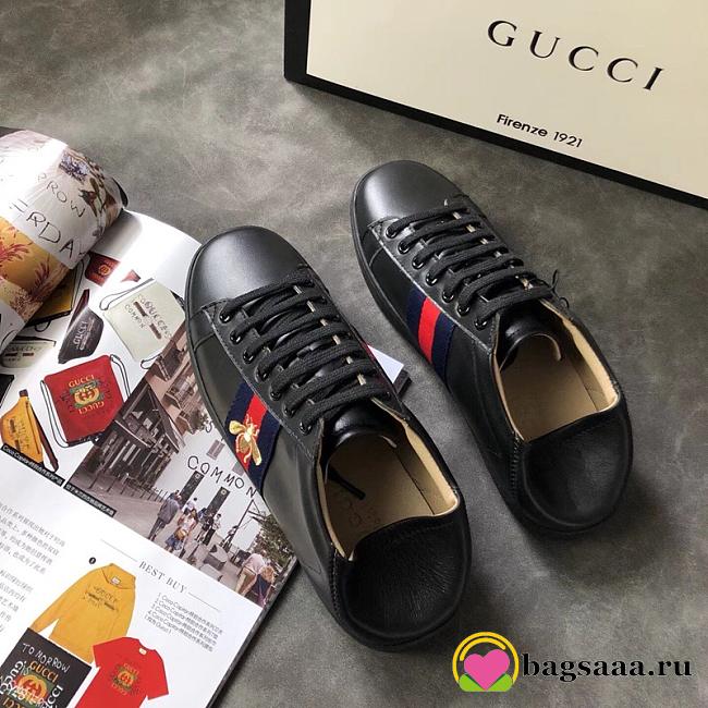 Gucci Sport Shoes Black - 1