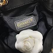 Chanel new bucket chain bag 16cm Black - 2