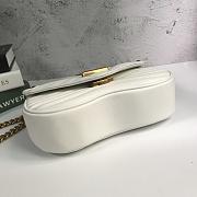 LV New Wave Calfskin Medium handbag white - 5