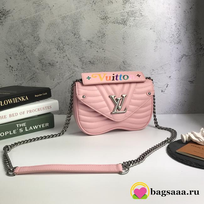 LV New Wave Calfskin Medium handbag Pink - 1