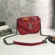 LV New Wave Calfskin Medium handbag Red - 1