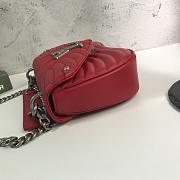 LV New Wave Calfskin Medium handbag Red - 2
