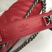 LV New Wave Calfskin Medium handbag Red - 3