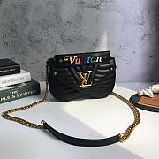 LV New Wave Calfskin Medium handbag Black - 1