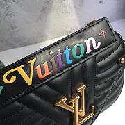LV New Wave Calfskin Medium handbag Black - 4