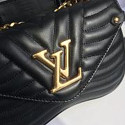 LV New Wave Calfskin Medium handbag Black - 2
