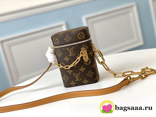 LV Mini chain bucket bag Monogram - 1