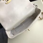 Chanel 2019 New bag 26cm White - 5