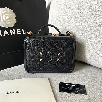 Chanel medium Caviar Vanity bag 21cm