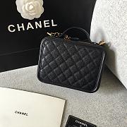 Chanel medium Caviar Vanity bag 21cm - 3