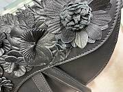 Dior Saddle rose des vents bag M0446 Black - 6