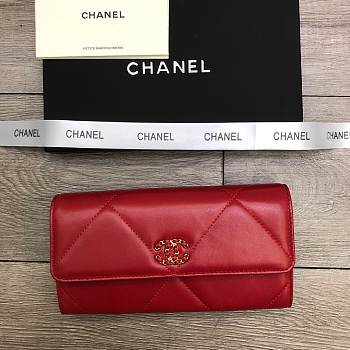 Chanel Wallet Red