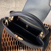 LV Capucines Monogram handbag 27CM Black - 3