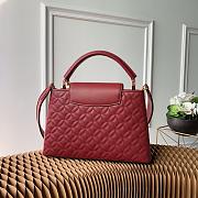 LV Capucines Monogram handbag 31CM Red - 6