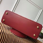 LV Capucines Monogram handbag 31CM Red - 4
