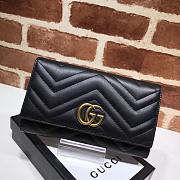 Gucci wallet 443436 black - 1