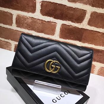 Gucci wallet 443436 black