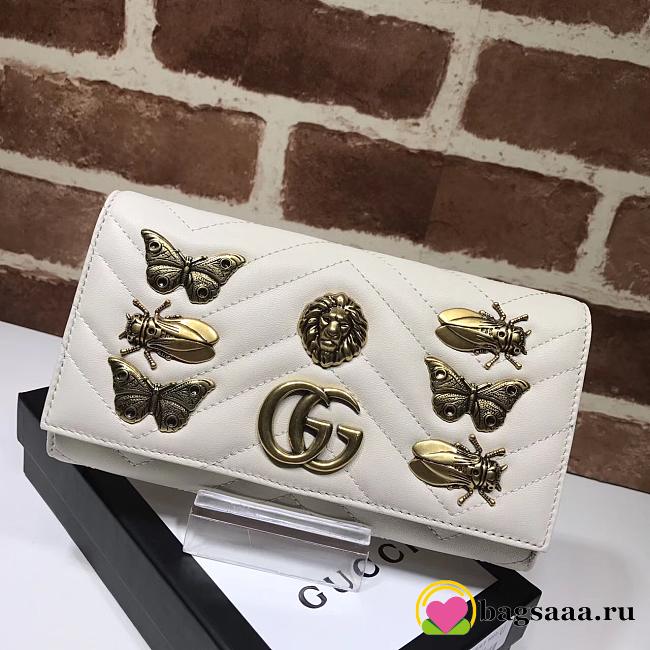 Gucci wallet white 443436 - 1