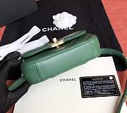 CHANEL Lambskin Waist Belt Bag green - 3
