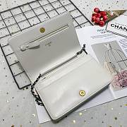 Chanel Chevron Crinkled Calfskin Gabrielle Woc chain bag - 6