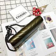 Chanel Chevron Crinkled Calfskin Gabrielle Woc bag - 5